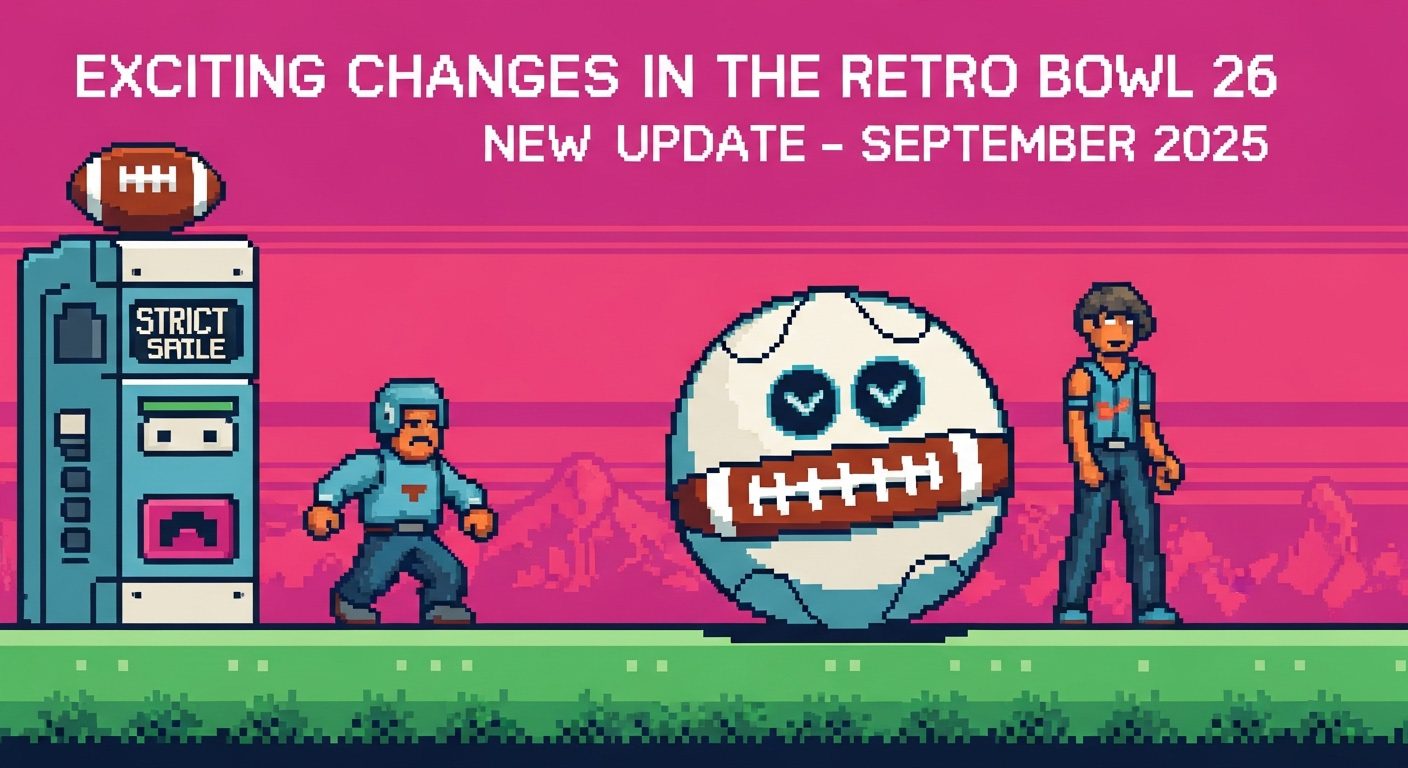 Exciting Changes in the Retro Bowl 26 New Update - September 2025 1 Exciting Changes in the Retro Bowl 26 New Update - September 2025
